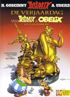 Asterix 34. De verjaardag van Asterix en Obelix - het guldenboek