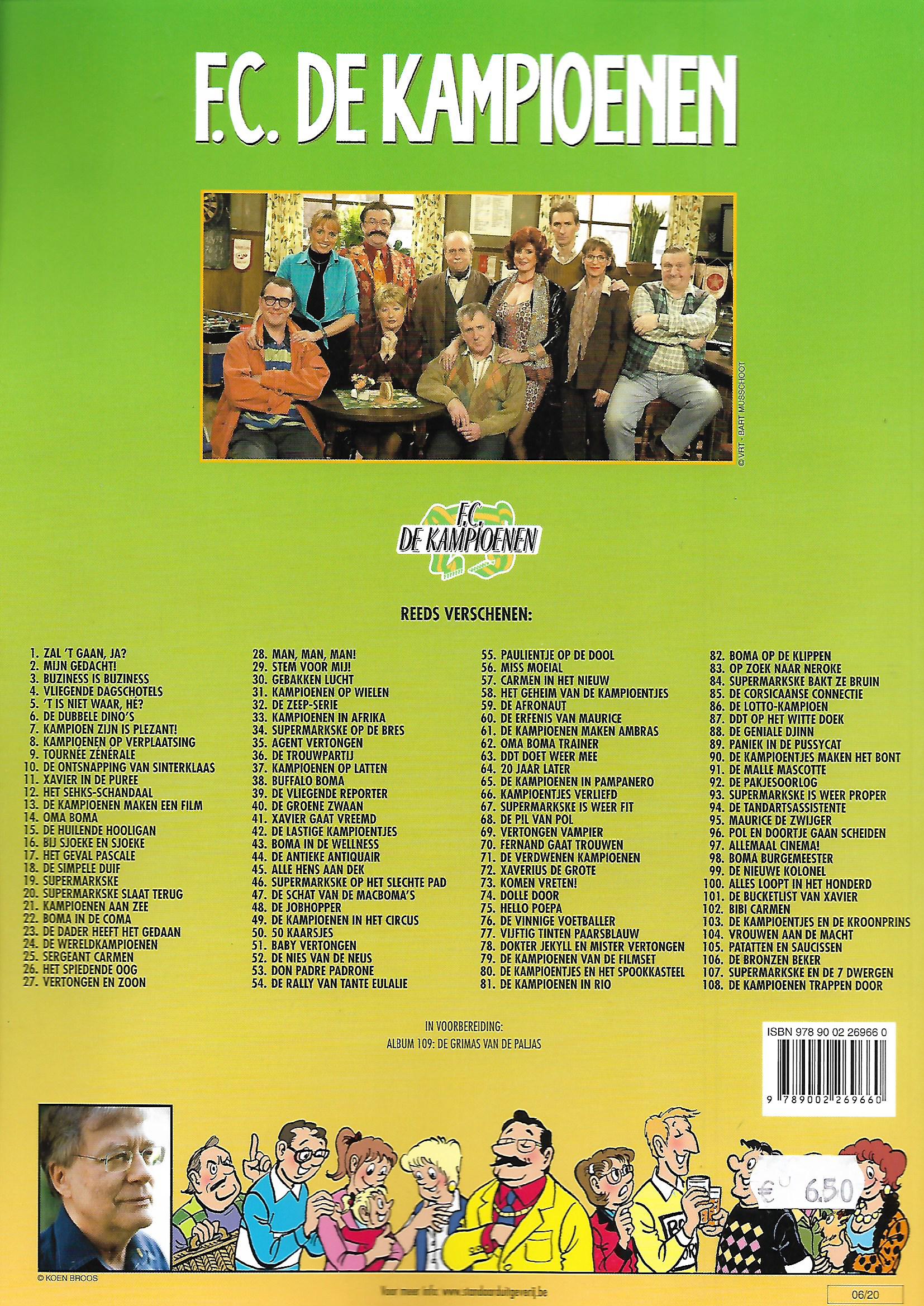 fc de kampioenen 108 (a) fc de kampioenen 108 a