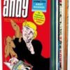 Andy, de vele levens van Andy Warhol 1 t/m 10 plus cassette 1 andy cass