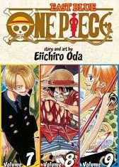 One piece 3-in-1 3. (Volume 7, 8, 9)