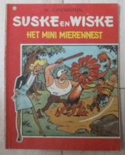 Suske en Wiske 75. Het Minimierennest. 1e druk.