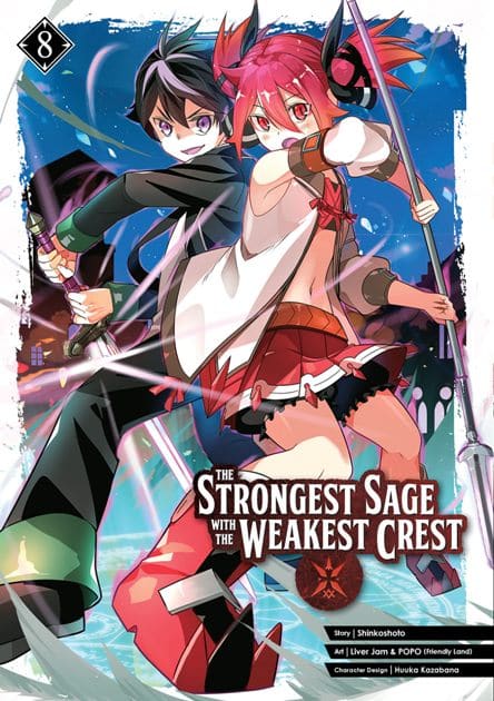strongest sage with the weakest crest manga 8 strongest sage with the weakest crest manga 8