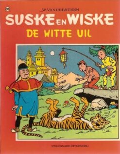 Suske en Wiske sc 134. De witte uil (1e druk vierkleuren)