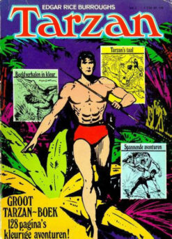 Groot Tarzan boek sc 1 t/m 4. (complete reeks)