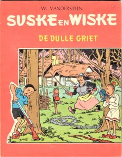 Suske en Wiske 78. De Dulle Griet. 1e Druk (tweekleurig - gelijkvormig)