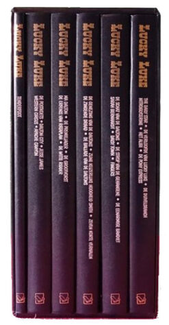 Lucky Luke collectie box 2. hc 7 t/m 12. (compleet)