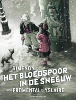 Het bloedspoor in de sneeuw